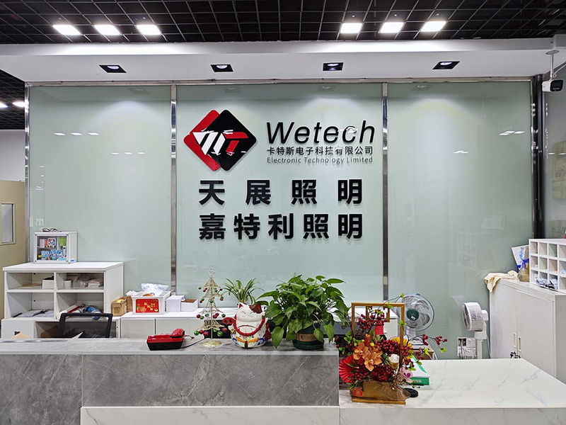 Wetech Electronic Technology Limited línea de producción del fabricante
