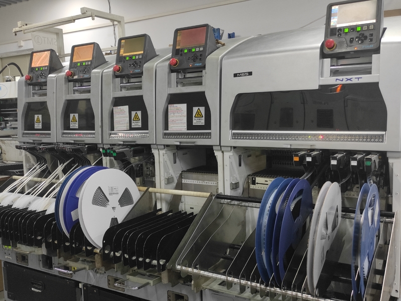 Wetech Electronic Technology Limited línea de producción del fabricante