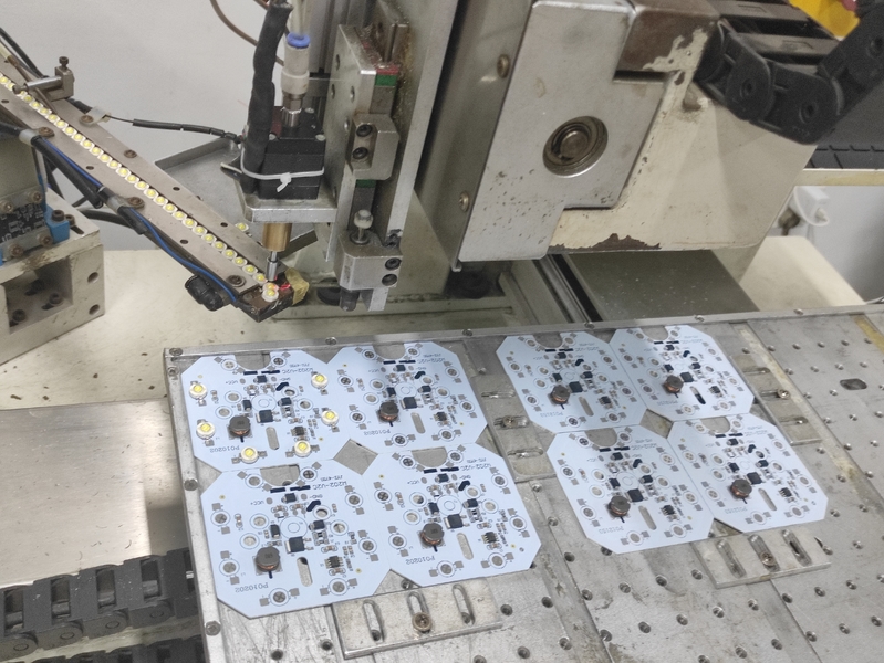 Wetech Electronic Technology Limited línea de producción del fabricante