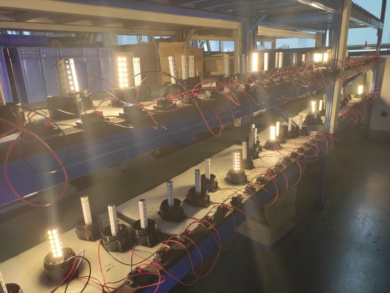 Wetech Electronic Technology Limited línea de producción del fabricante