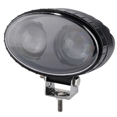 10V - 80V Luz LED azul IP67 Luces de luces de camión con soporte de montaje de acero inoxidable