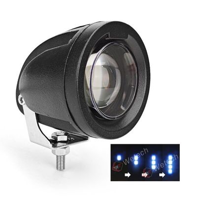 Luz de flecha azul 8W Luz de seguridad azul IP67