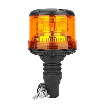 R65 Luz de faro giratorio LED 10V - 36V Luz de advertencia de emergencia del vehículo Tipo de poste flexible