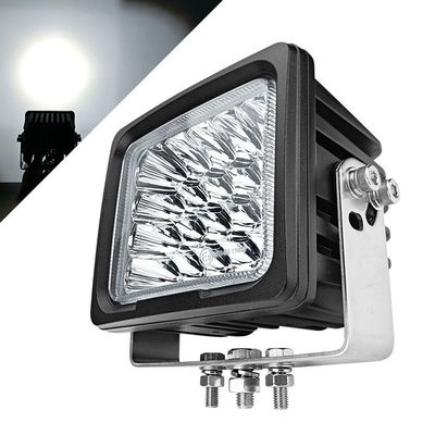 Foco de trabajo LED de 100W 10-30V DC con carcasa de aluminio fundido a presión y 1 año de garantía para uso en la industria pesada