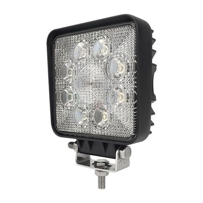 Luz de trabajo LED a prueba de agua 12V 24V DC 24W haz de inundación