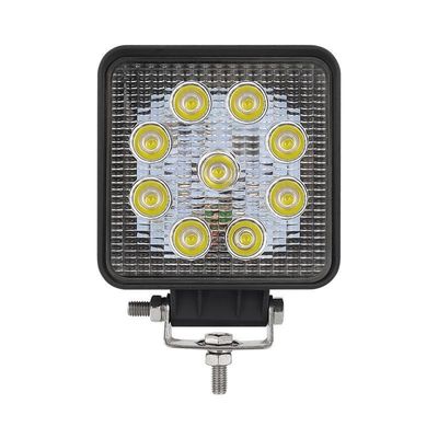 DC 12V 24V 27W Tractor montacargas LED luz de trabajo luz delantera LED