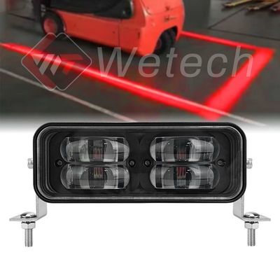 Luz de línea de excavadora con soporte de montaje de acero inoxidable