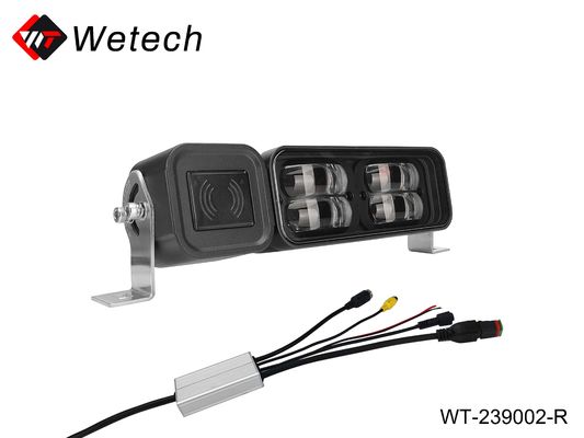 Luz de detección de advertencia LED de voltaje de funcionamiento de 10-60 V CC para sistema de proximidad anticolisión de carretillas elevadoras