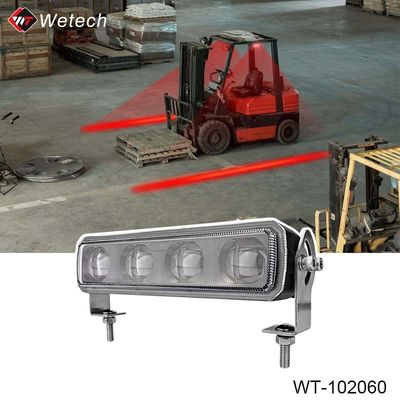 Luz de seguridad de carretilla elevadora de 60W Luzes de perímetro de carretilla elevadora rojo / azul / verde