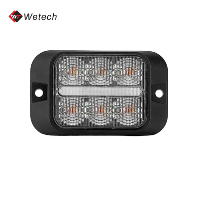 Luces estroboscópicas LED de advertencia de 12-24V IP67, luz estroboscópica para camión, carretilla elevadora, tractor, excavadora