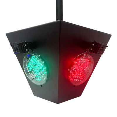 Luz de zona roja para montacargas inteligente con IA, con 100-220v CA y construcción de aleación de aluminio para vehículos industriales