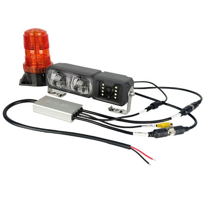 30W LED Forklift Zone Safety Light with AI BSD Camera and 10-60V DC Power for Enhanced Safety
