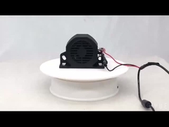 102dB Cuerno de retroceso 15W Alarma inversa de montacargas IP67 con soporte de montaje de acero inoxidable