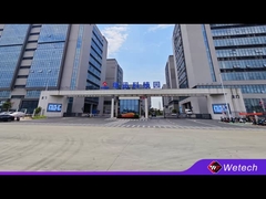 Luz de advertencia de la grúa de montacargas Wetech Línea roja Zona de advertencia