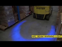 WT-C10330 Luz de arco para montacargas 30W Luces para carretillas elevadoras 10V - 80V Para la seguridad de los peatones y la zona de montacargas