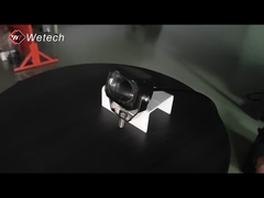 WT-T102010 Luz de zona roja para montacargas de 10V - 80V, 10W, luces rojas para montacargas con carcasa de aluminio fundido a presión