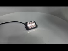 WT-10918-2 12-24V Luzes de advertencia LED IP67 Luz de estroboscopio para camión carretilla elevadora eléctrica Excavadora de tractor