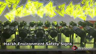 Señales de seguridad IP65 del proyector Gobo LED de 240W